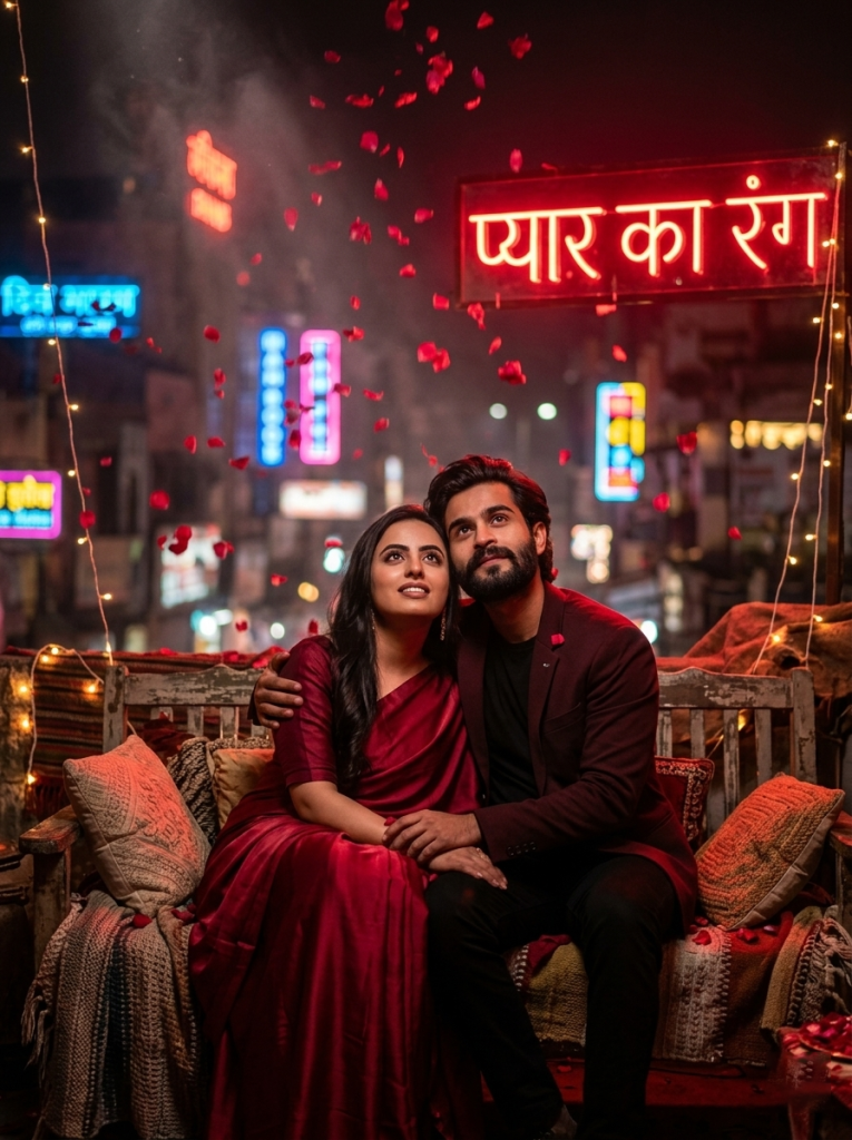 Romantic Couple Scene