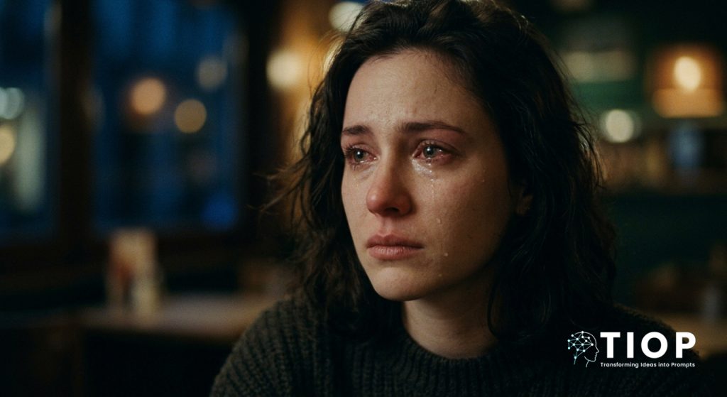 Emotional Close-Up Shot